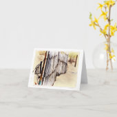 De zandige Spatie van de Kaarten van de Nota van (Gele Bloem)