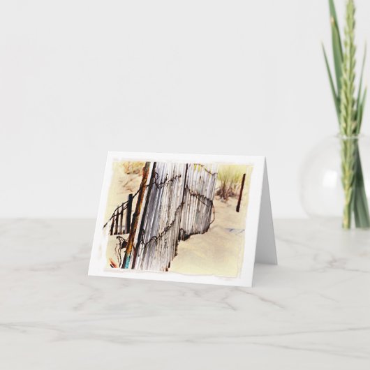 De zandige Spatie van de Kaarten van de Nota van (Voorkant)