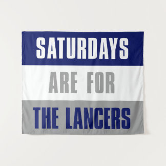 De zaterdagen zijn voor The Lancers, Longwood Univ Wandkleed