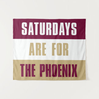 De zaterdagen zijn voor The Phoenix, Elon Universi Wandkleed