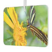 De zebra longwing luchtverfrisser (Links)