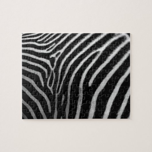 De Zebra puzzle-uitdaging Legpuzzel (Horizontaal)