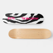 De Zebra Skateboard (Horizontaal)