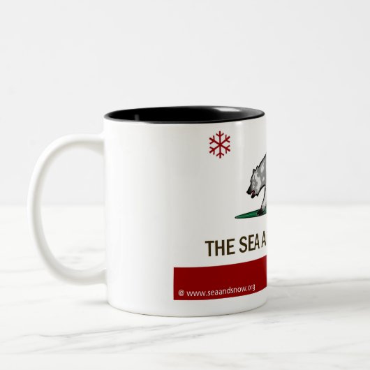 De Zee- en Sneeuwclub - Mok (Links)