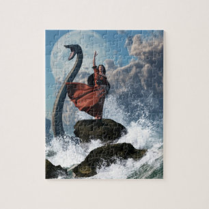 De Zee heks Legpuzzel