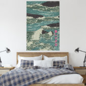 De Zee Roept Canvas Afdruk (Insitu (Slaapkamer))