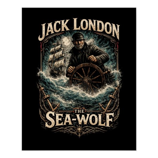 De Zee-Wolf Perfect Poster (Voorkant)