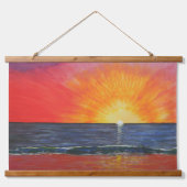 De zeeen klif, hangend wandkleed (Voorkant 2)