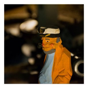 DE ZEEKAPITEIN 20 X 20 POSTER PERFECT POSTER