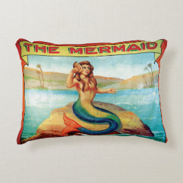 De zeemeermin decoratief kussen