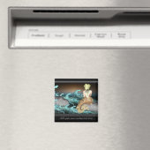 De Zeemeermin gepersonaliseerde magneet (Insitu (Vaatwasser))