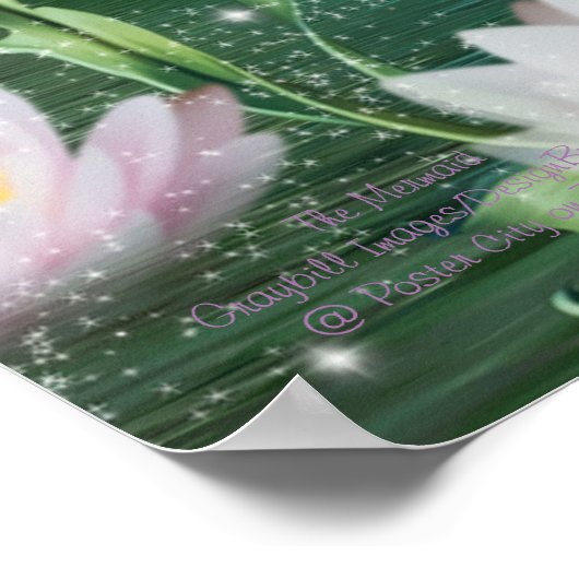 De zeemeermin poster (Hoek)