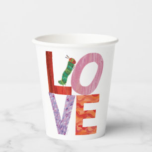 De zeer Hongaarse pijler LOVE Papieren Bekers
