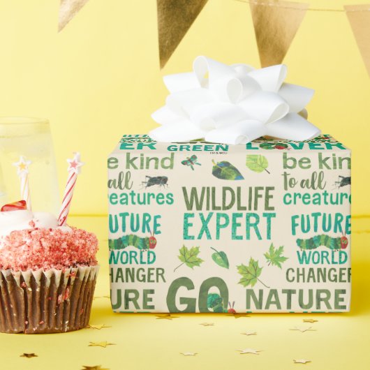 De zeer hongerige Caterpillar Future World Changer Cadeaupapier (Verjaardagsfeest)