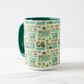 De zeer hongerige Caterpillar Future World Changer Mok (Voorkant links)