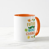 De zeer hongerige Caterpillar Future World Changer Mok (Voorkant rechts)