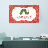 De zeer hongerige driekleepijlerdag spandoek (Beurs)