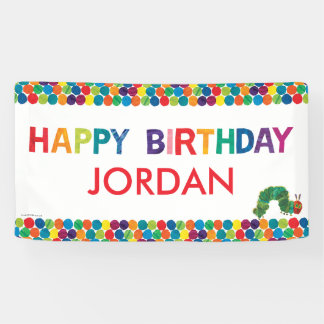 De zeer hongerige driekwart-stedenbanner spandoek