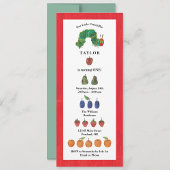 De zeer hongerige driepijlervruchtendag kaart