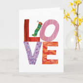 De zeer hongerige rups | LIEFDE Kaart (Gele Bloem)