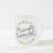 DE ZEER SPECIALE **ZUIGELS** MATGLAS KOFFIEMOK (Voorkant rechts)