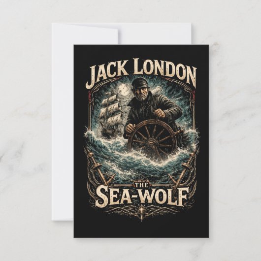 De Zeewolf Bedankkaart (Voorkant)
