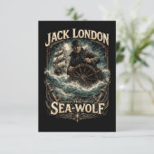 De Zeewolf Bedankkaart (Staand voorkant)
