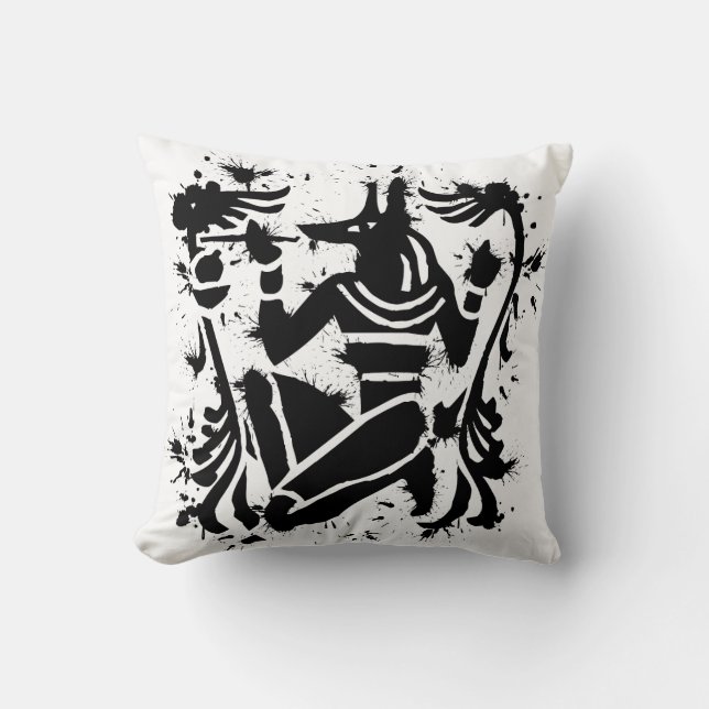 De Zegel van Anubis Kussen (Voorkant)