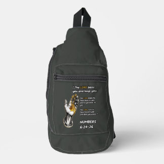 De Zegen- DE HEER - Christelijk Sling Bag