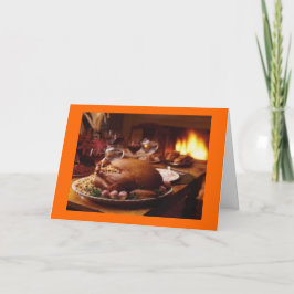 De Zegen van de Thanksgiving Feestdagen Kaart