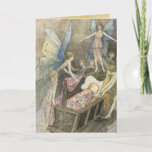 De Zegen van Faerie op uw nieuw Baby Aankondiging