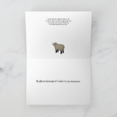 De Zegen van Imbolc Feestdagen Kaart (Binnen)