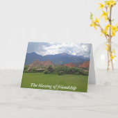 De zegen van vriendschap kaart (Gele Bloem)