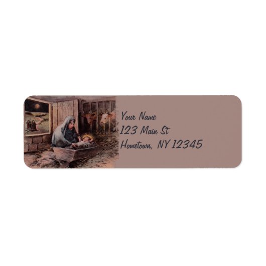 De zegeningen van de Etiketten van het Adres van d (Voorkant)