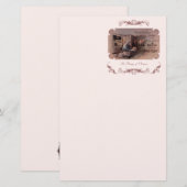 De zegeningen van de kerststal briefpapier (Voorkant / Achterkant)