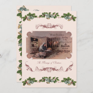 De zegeningen van de kerstviering uitnodiging