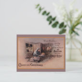 De zegeningen van het kerstBriefkaart Feestdagenkaart (Staand voorkant)