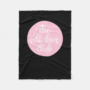 De zelfliefde club fleece deken
