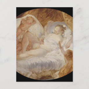 De Zenith van Jean-Honore Fragonard Briefkaart