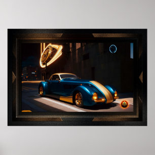 De Zephyr Centorus I950 sportcoupé Poster