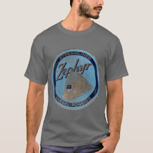 De Zephyr gestroomlijnde dieselmotor T-shirt