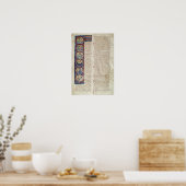 De zes dagen van de schepping poster (Keuken)