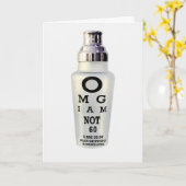 De zestigste Kaart van de Verjaardag (Gele Bloem)