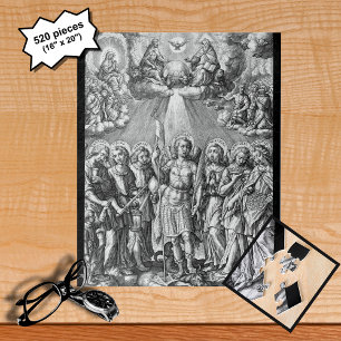 De Zeven Aartsengelen (M 034; Gravure) Legpuzzel