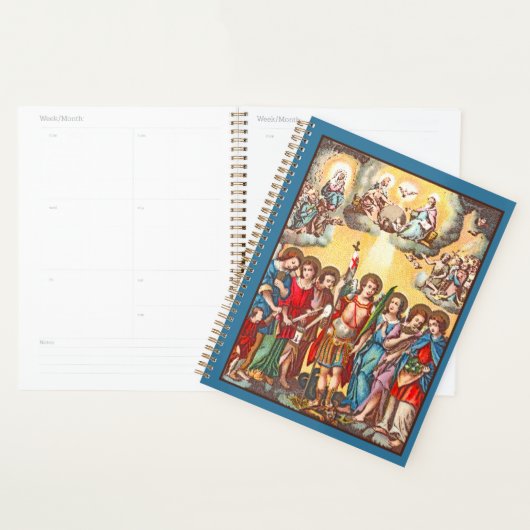 De zeven Archangels (CP 001; Chromolithograaf) Planner (Display)