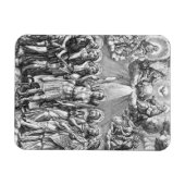 De zeven Archangels (M 034; Engraving) Magneet (Horizontaal)