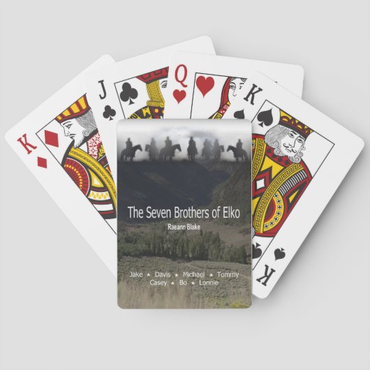 De zeven broers van Elko Speelkaarten (Achterkant)