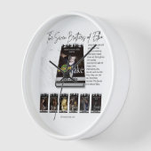 De zeven broers van Elko Wall Clock (Hoek)