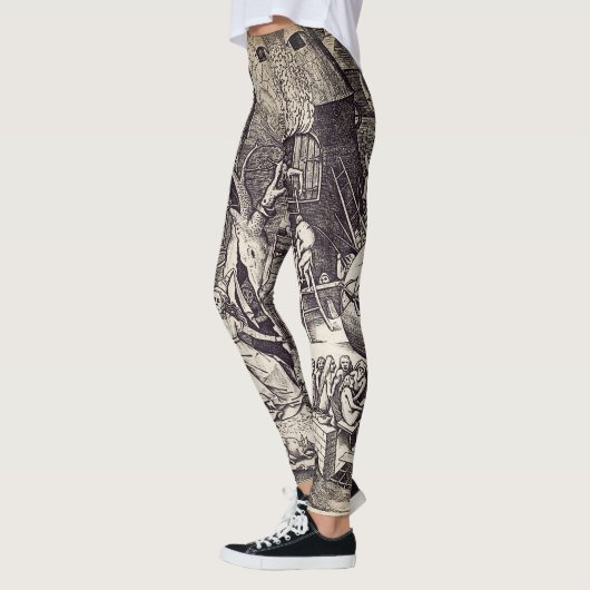 De zeven dagen zonnen - jaloers leggings (Links)