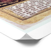 De zeven dagzonnen (graven) poster (Hoek)